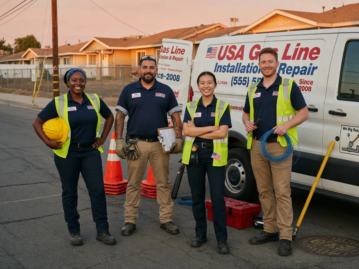 Gas Line Installation company in Oakwood, VA